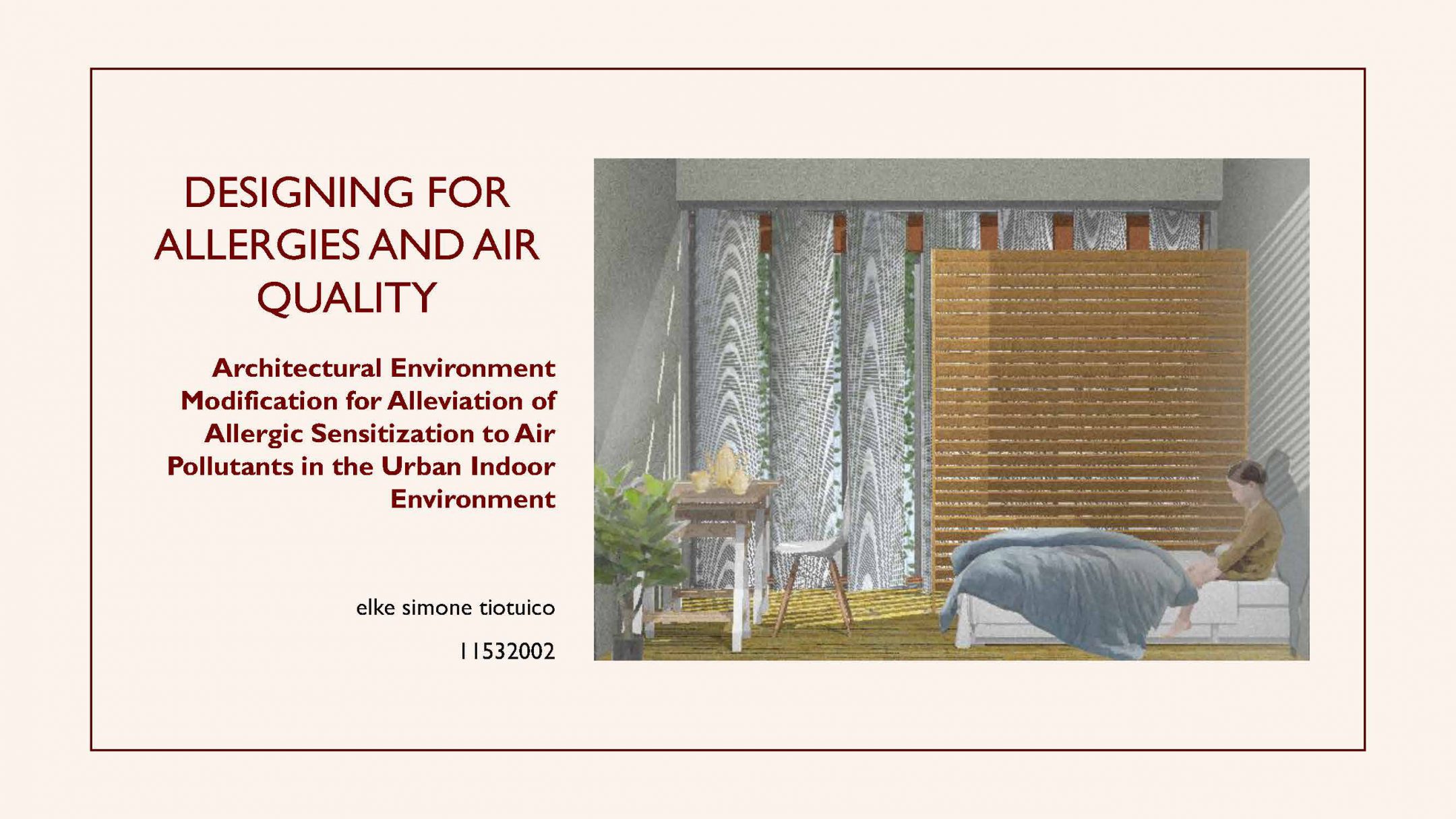 Read more about the article Designing for Allergies and Air Quality by TIOTUICO, ELKE